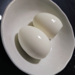 お湯から作るゆで卵